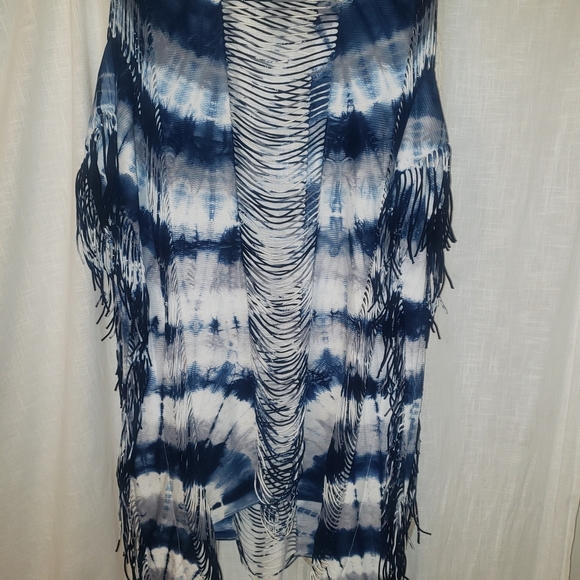 PilyQ Monique Cover Up Dress Tie Dye - Picture 8 of 9